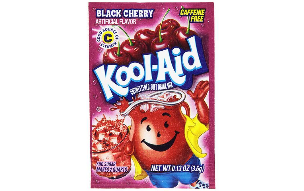 Kool-Aid Black Cherry Artificial Flavor   Box  3.96 grams